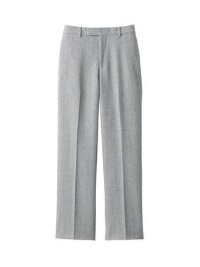 Muji Labo Women's Wool Blend Straight Pants